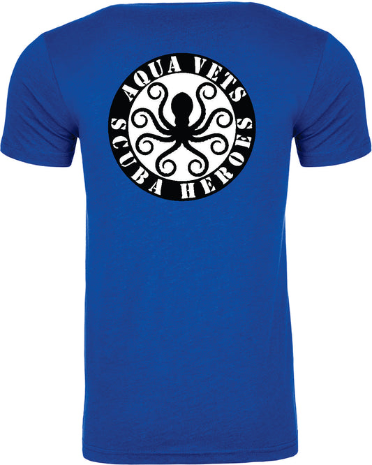 Royal Blue Aqua Vet T-shirt
